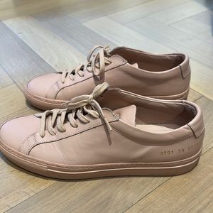 Power Pink Common Projects Women’s Sneakers Size 39